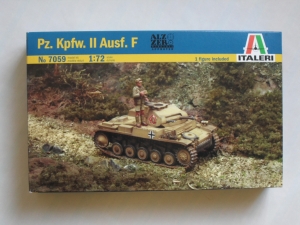 ITALERI 1/72 7059 Pz.Kpfw II Ausf.F